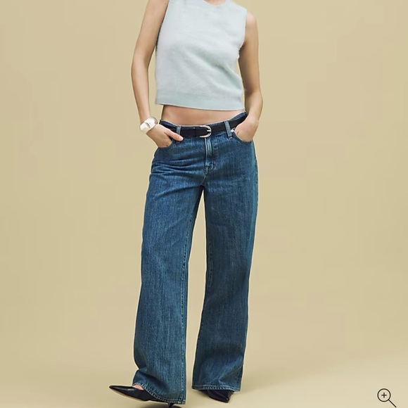 TALL J.CREW WIDE LEG JEANS - Picture 2 of 8